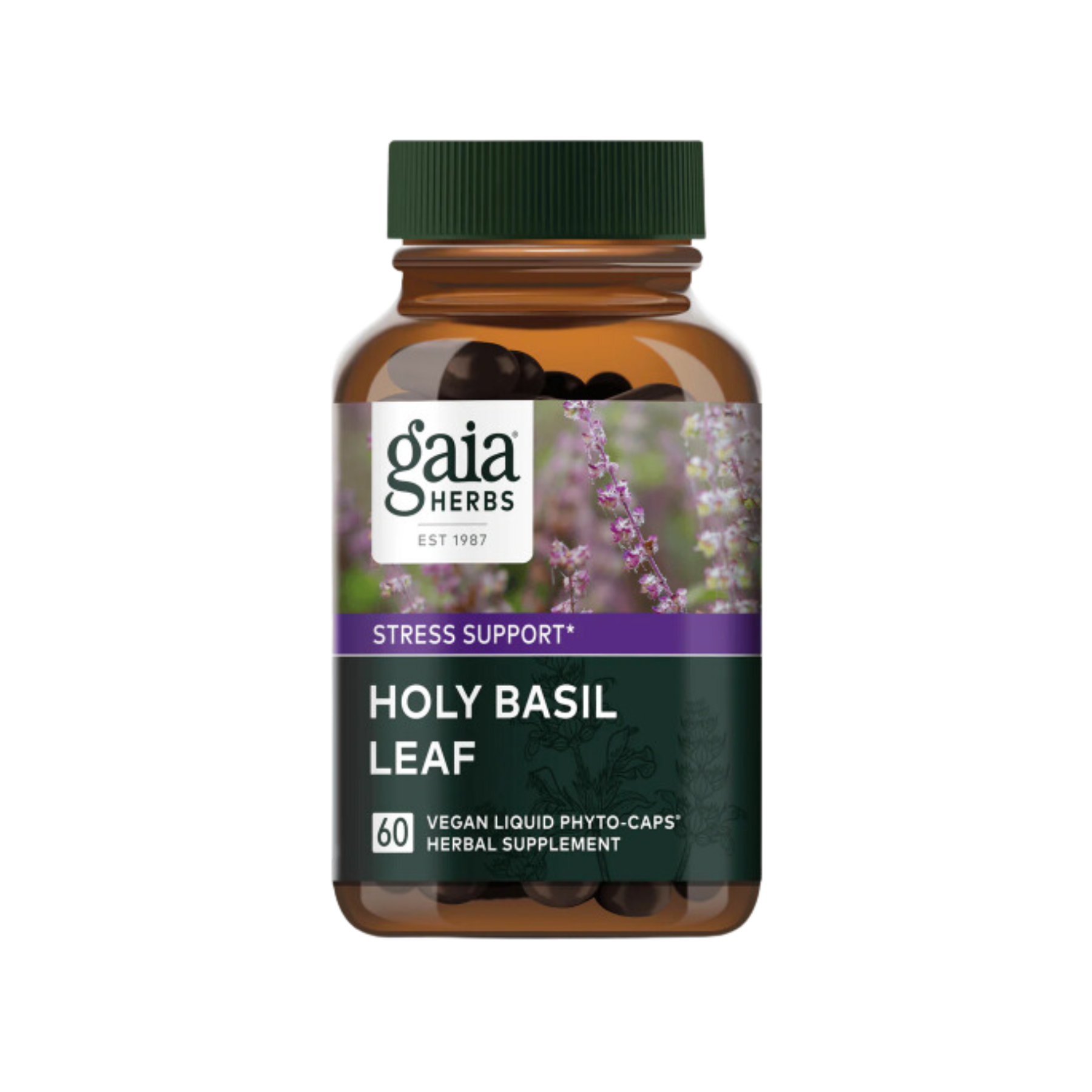 Gaia Herbs Professional Holy Basil Liquid Phyto-Caps 1