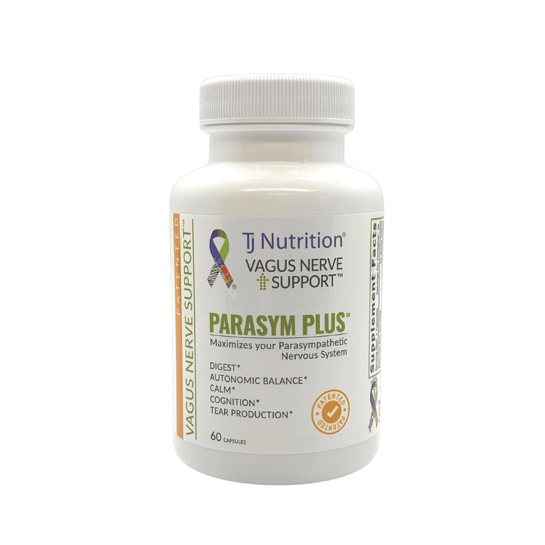 TJ Nutrition Parasym Plus Vagus Nerve Support Capsules 1