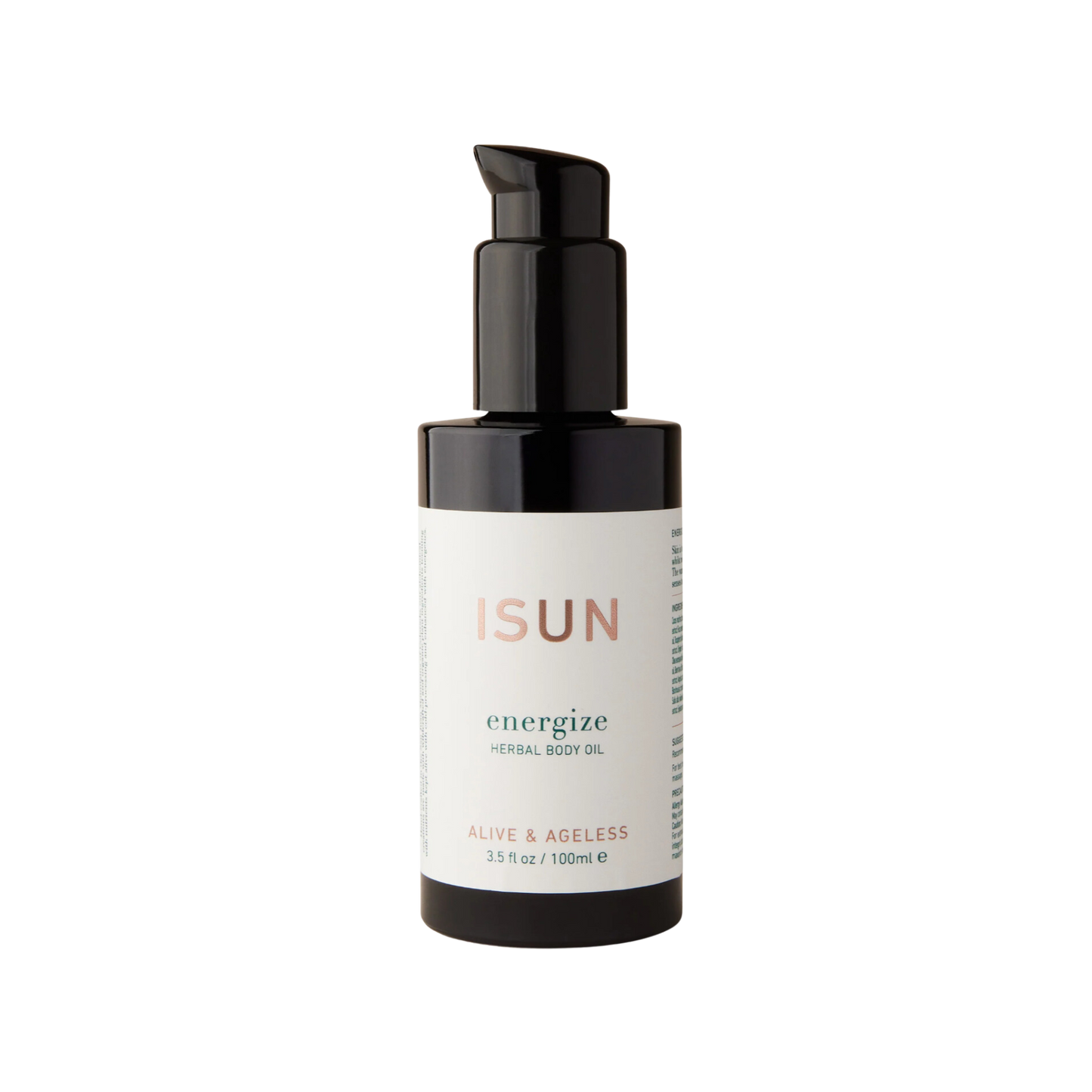 ISUN Energize Toning Herbal Body Oil 1