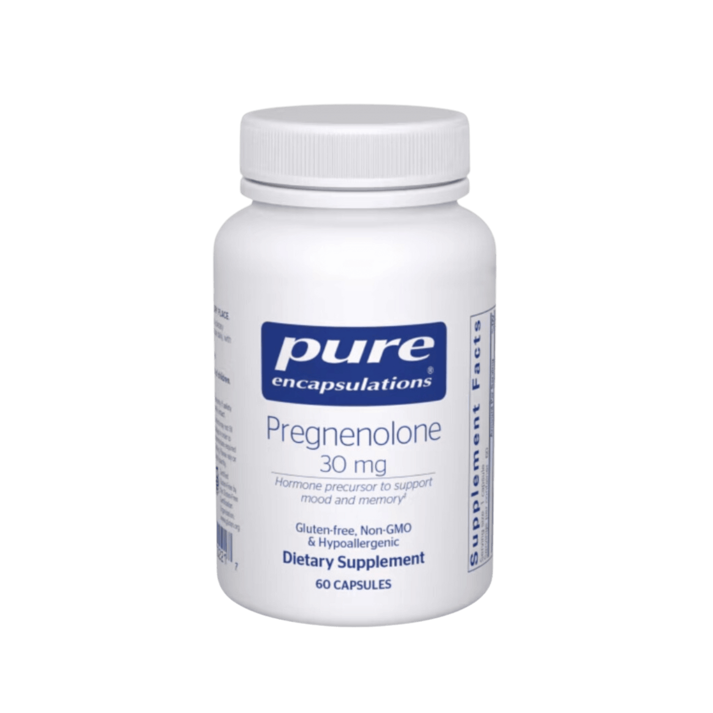 Pure Encapsulations Pregnenolone 30 mg Capsules