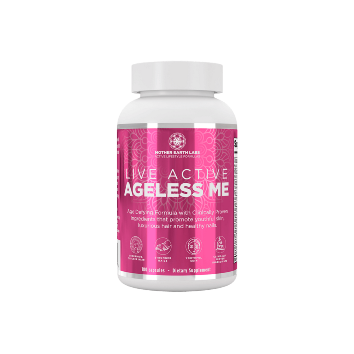 Mother Earth Labs Live Active Ageless Me Capsules