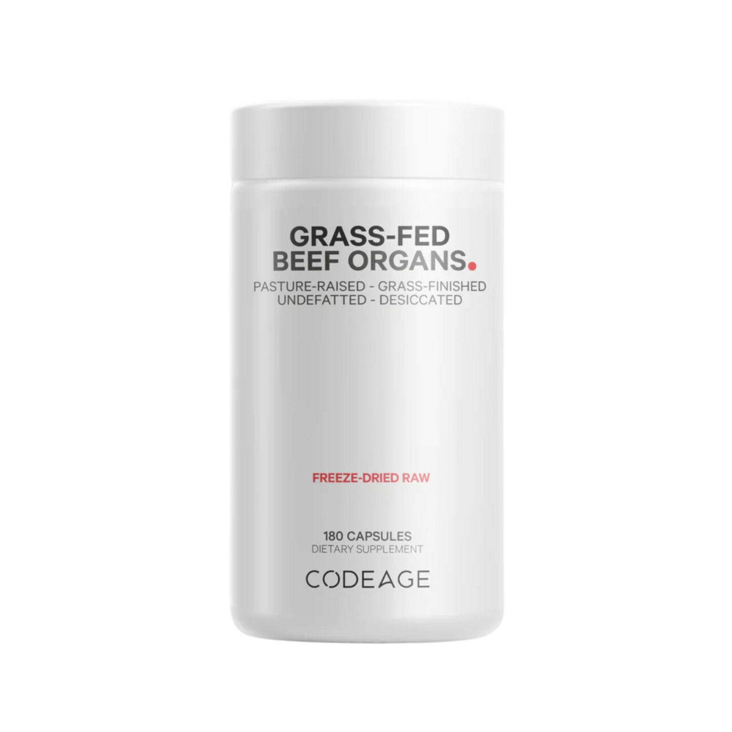 Codeage Beef Organs Capsules 1