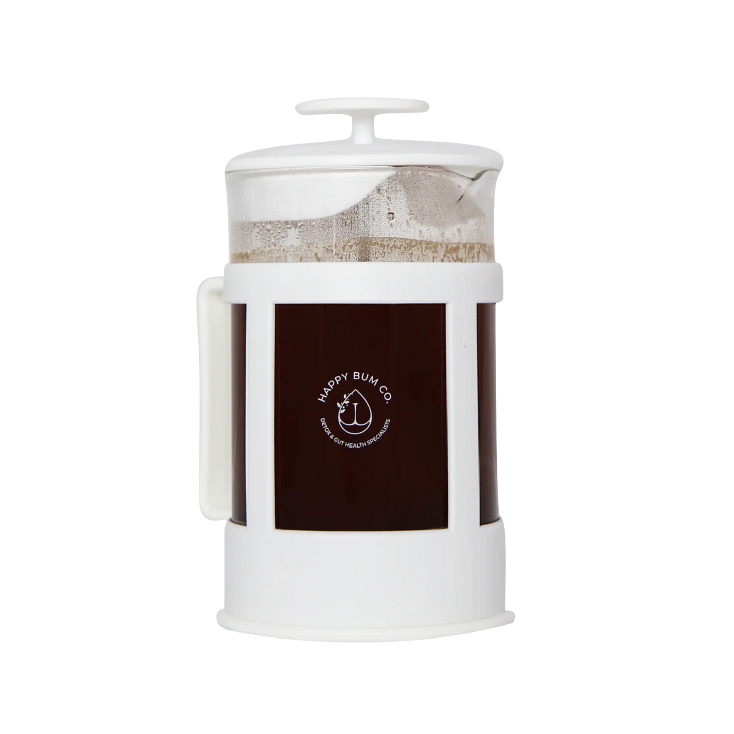 Happy Bum Glass Coffee Plunger 1