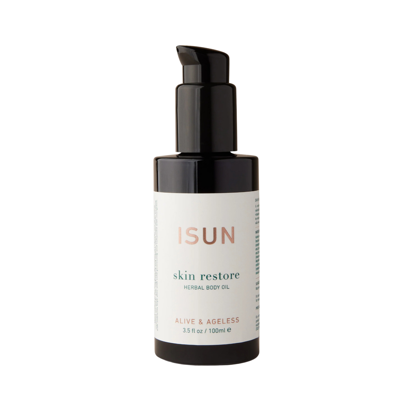 ISUN Skin Restore Nourishing Herbal Body Oil 1