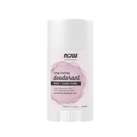 NOW Long-Lasting Deodorant Rose + Ylang Ylang 1