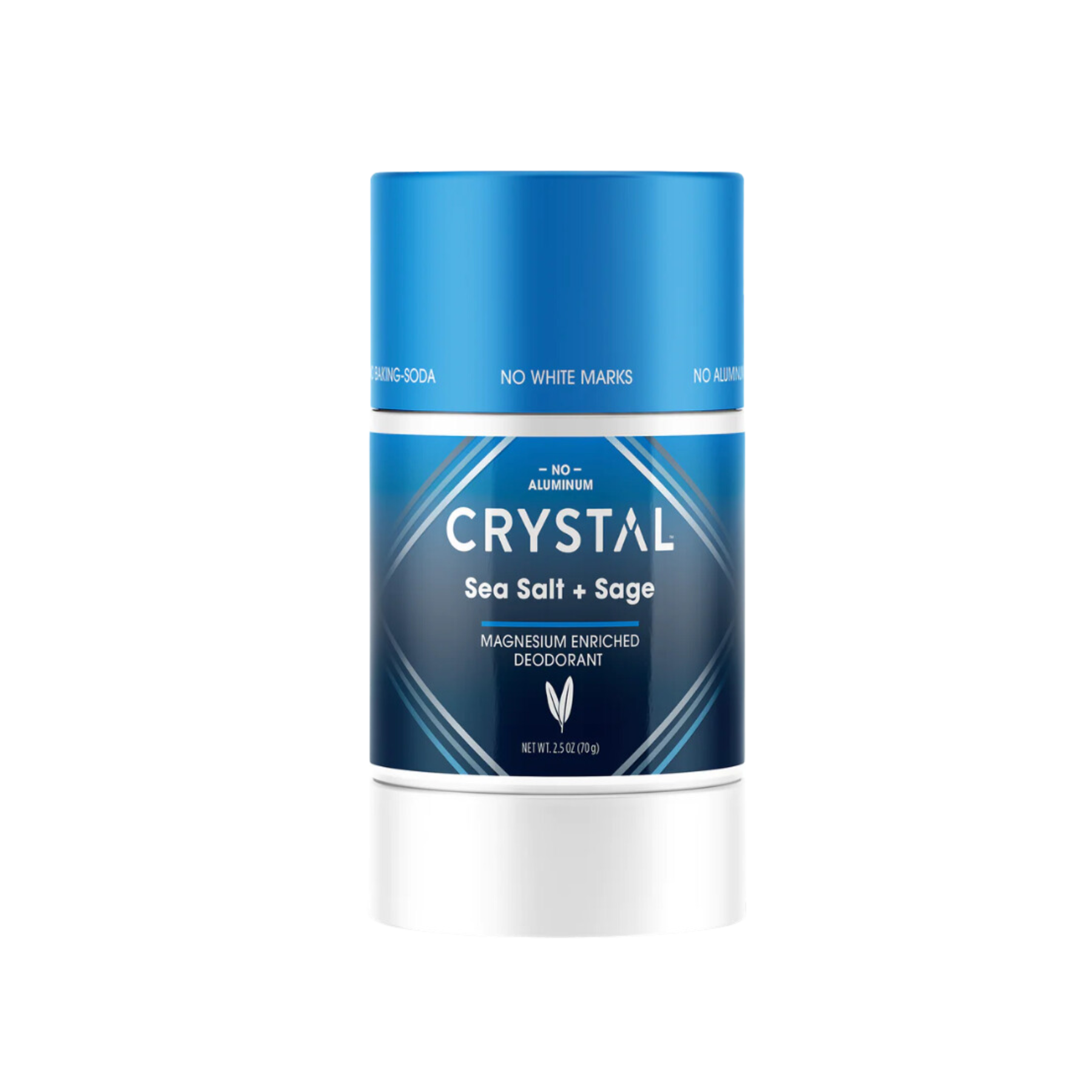 Crystal Magnesium Sea Salt + Sage Deodorant 1