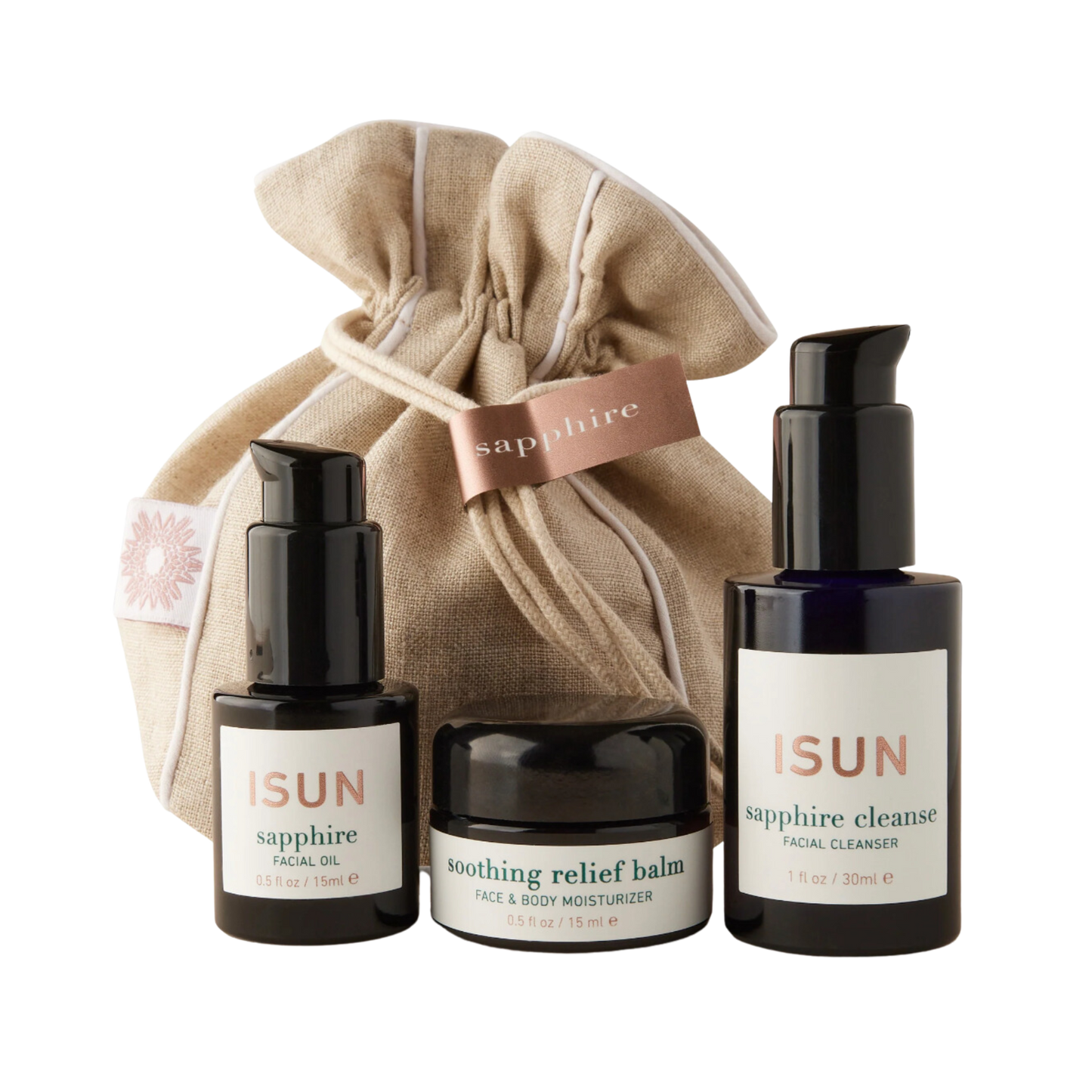 ISUN Sapphire Travel Pouch for Sensitive Skin 1