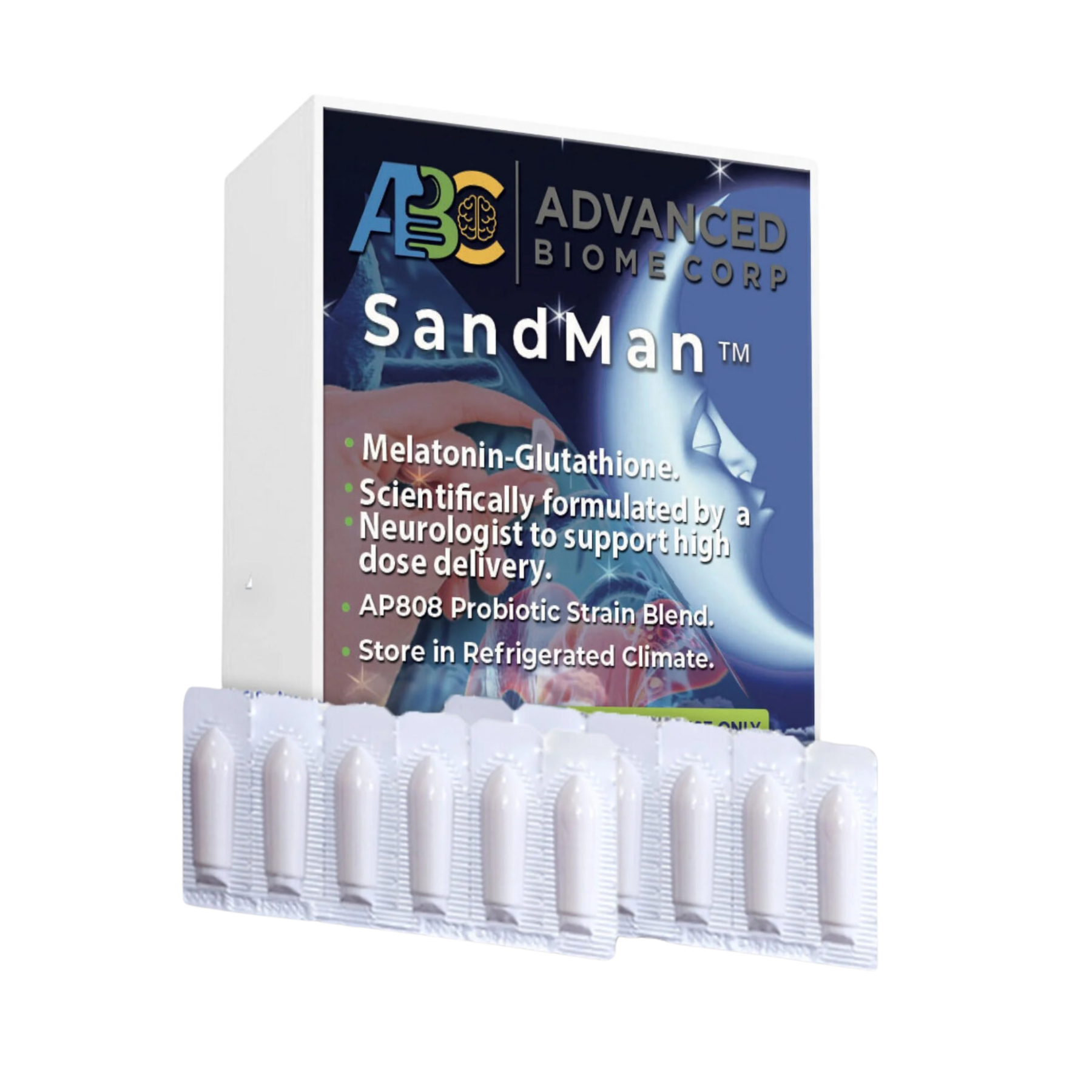 Mitozen Sandman Bullet (Glutathione + Melatonin ) Suppository 1
