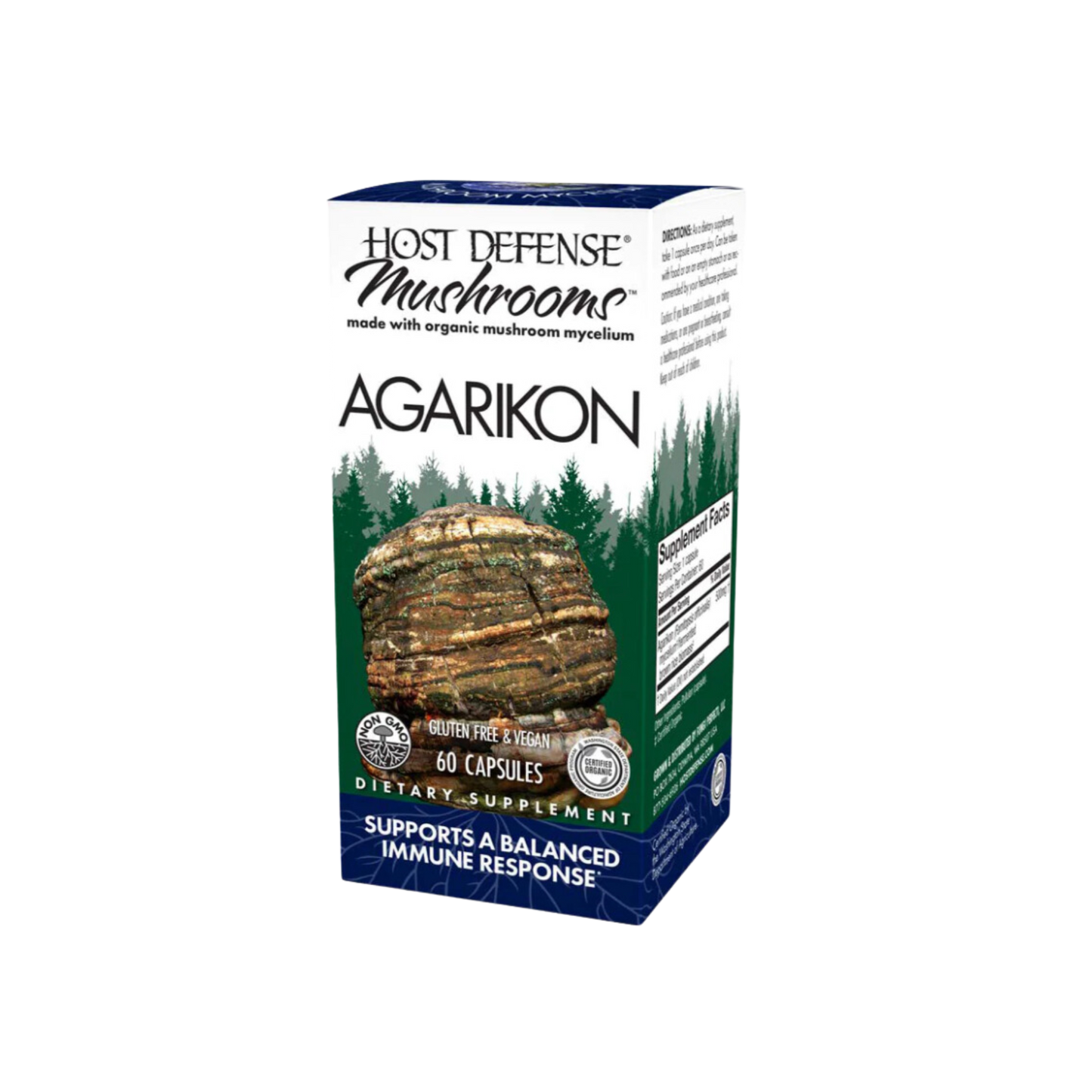 Host Defense Agarikon Capsules 1