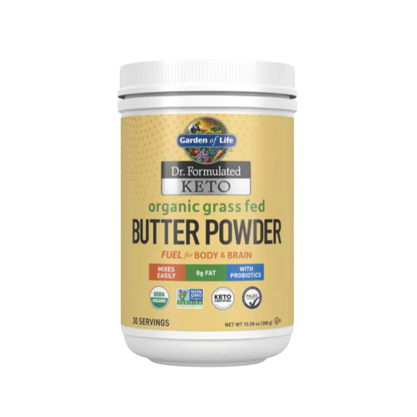 Garden of Life Keto Organic Grass Fed Butter Powder 1