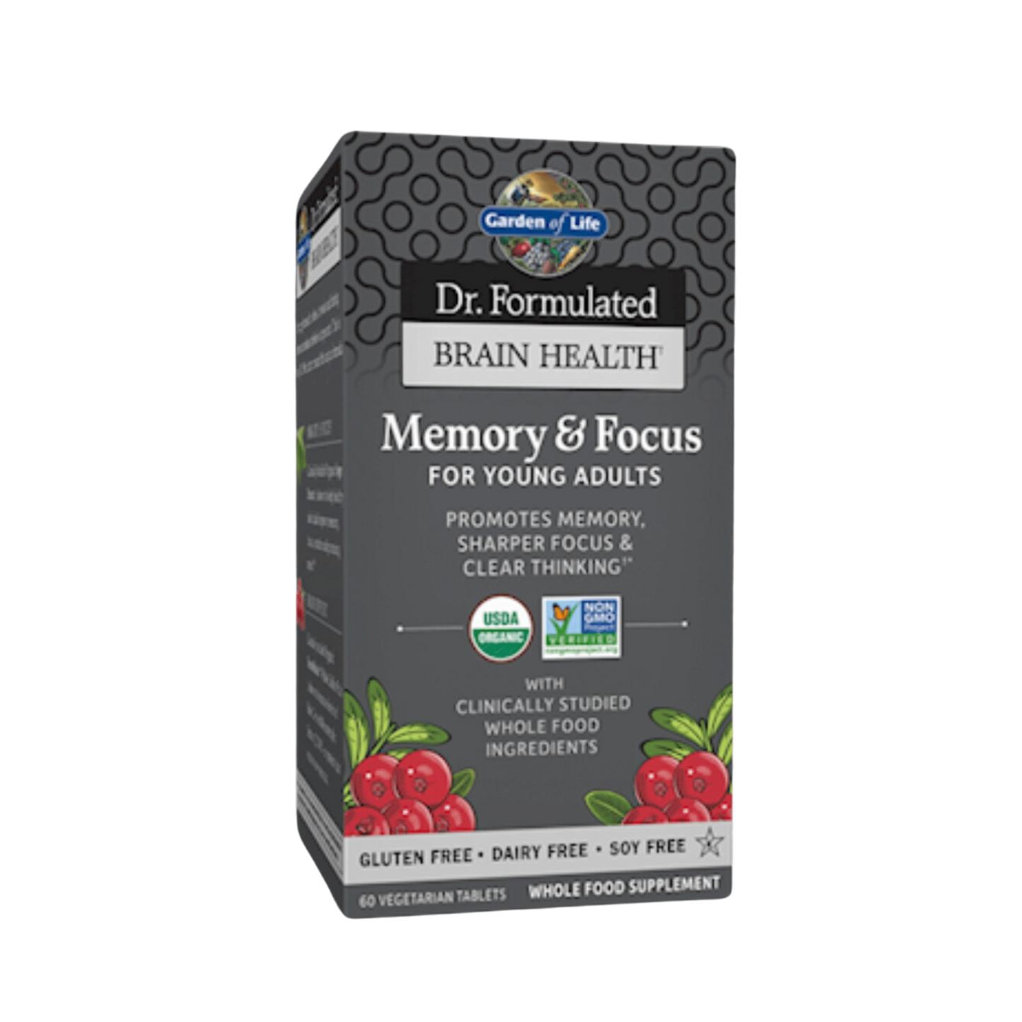 Garden Of Life Brain Health Memory and Focus for Young Adults Tablets 1