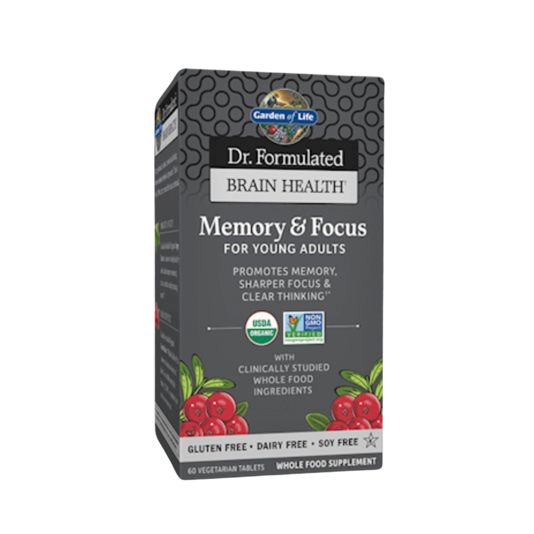 Garden Of Life Brain Health Memory and Focus for Young Adults Tablets 1