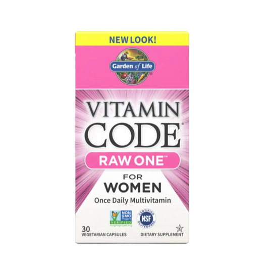Garden Of Life Vitamin Code Multivitamin Raw One for Women Capsules 1