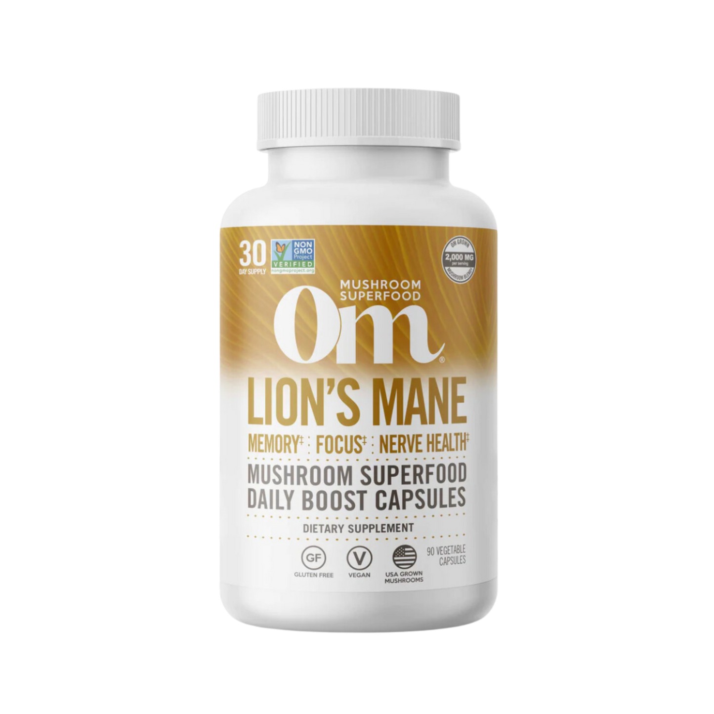 Om Mushroom Lion's Mane Capsules 1