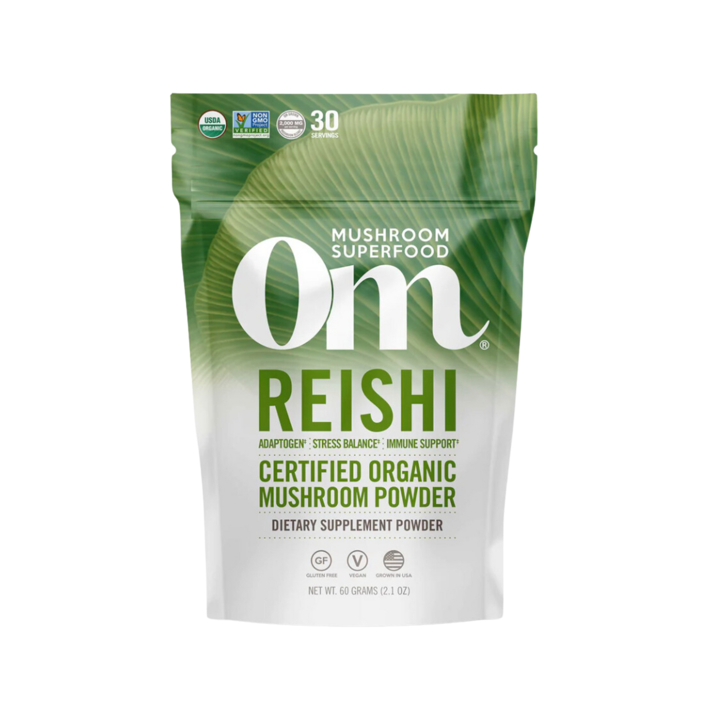 Om Mushroom Reishi Powder 1
