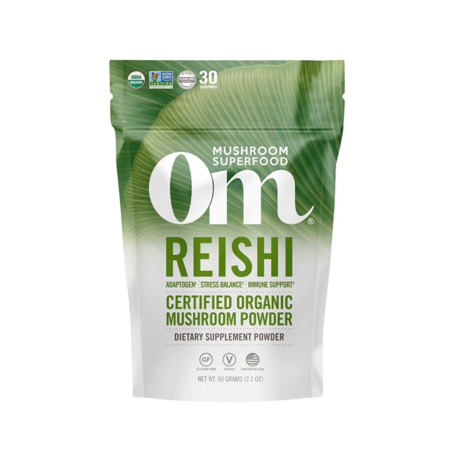 Om Mushroom Reishi Powder 1