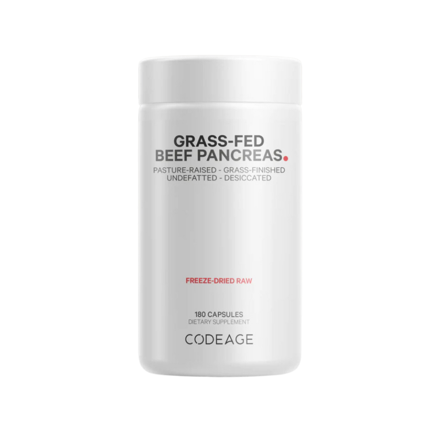 Codeage Beef Pancreas Capsules 1
