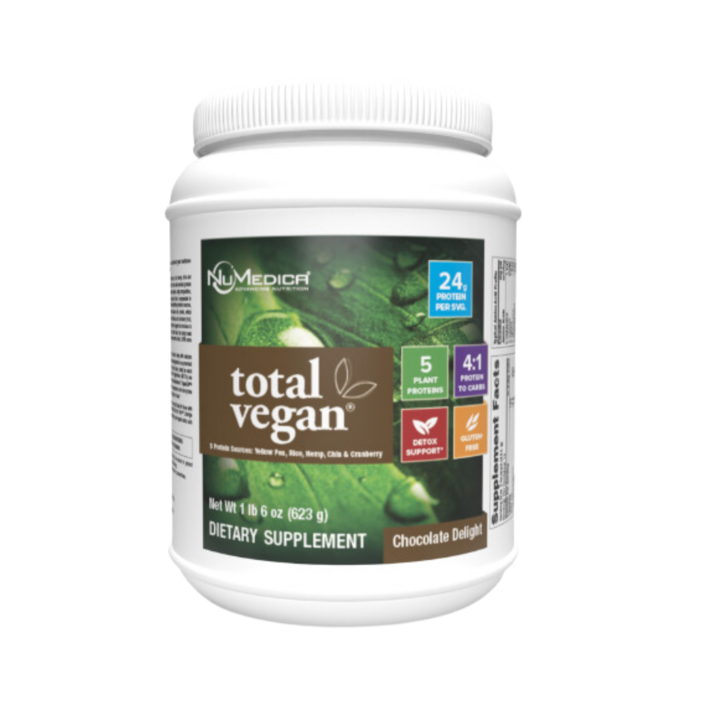 NuMedica Total Vegan Protein - Chocolate Delight 1