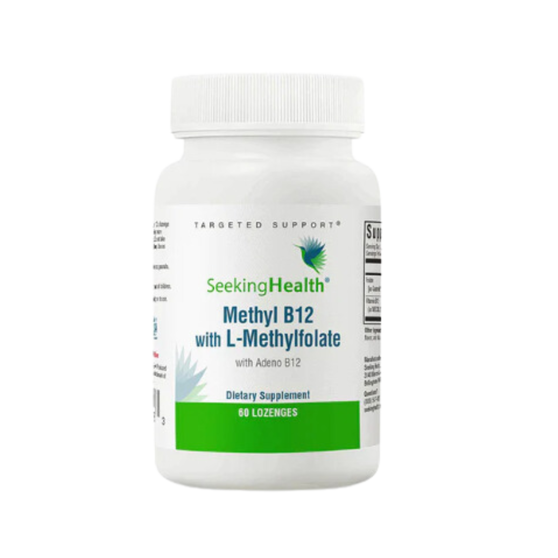 Seeking Health Methyl B12 with L-Methylfolate Lozenges 1
