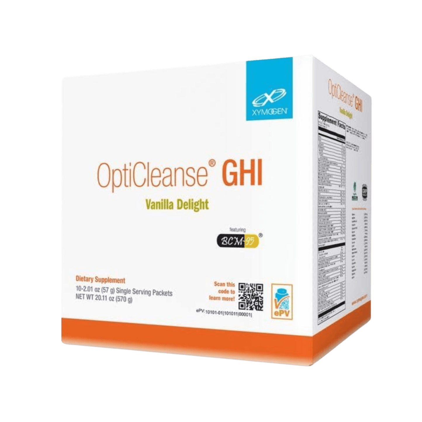 Xymogen OptiCleanse GHI protein powder