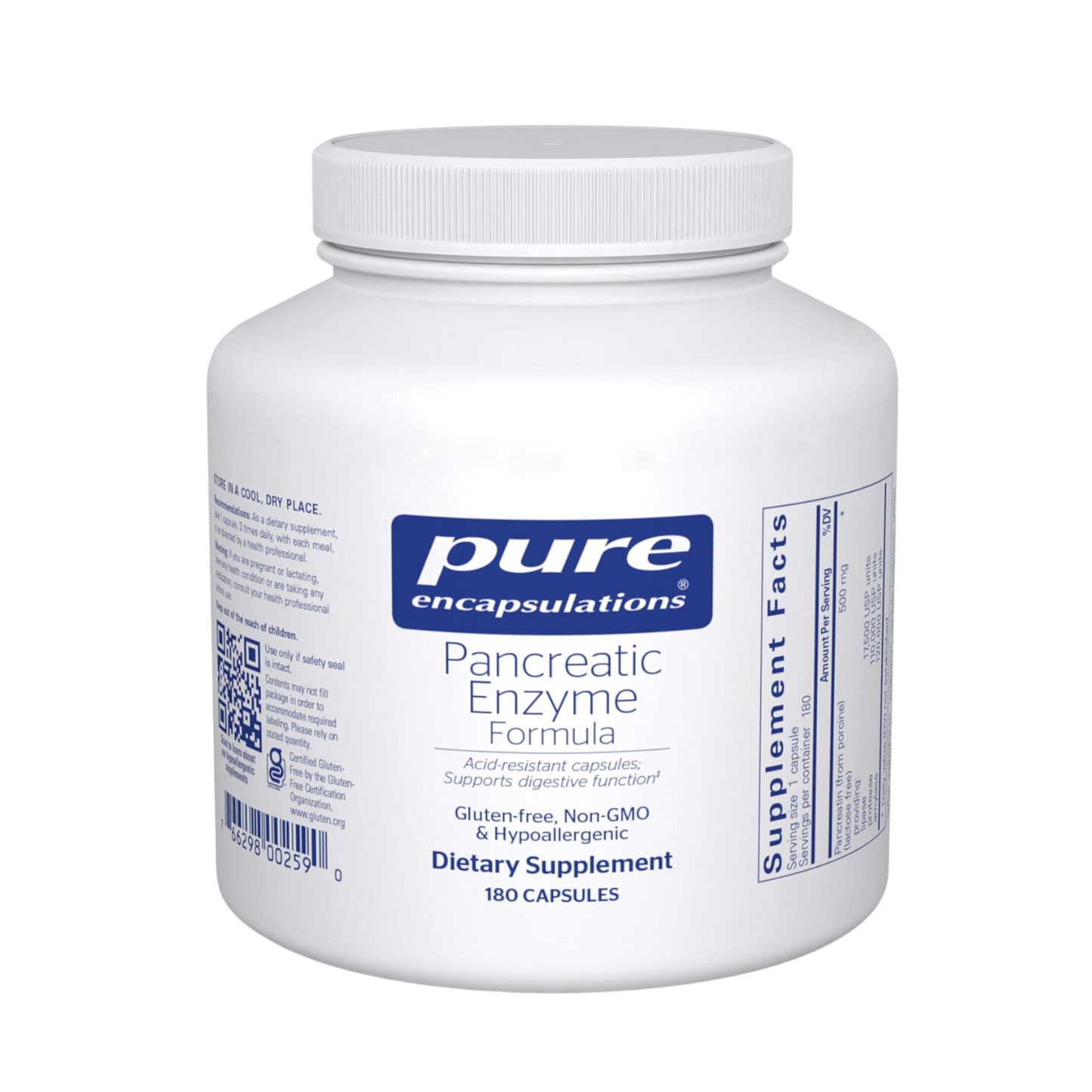 Pure Encapsulations Pancreatic Enzymes Capsules