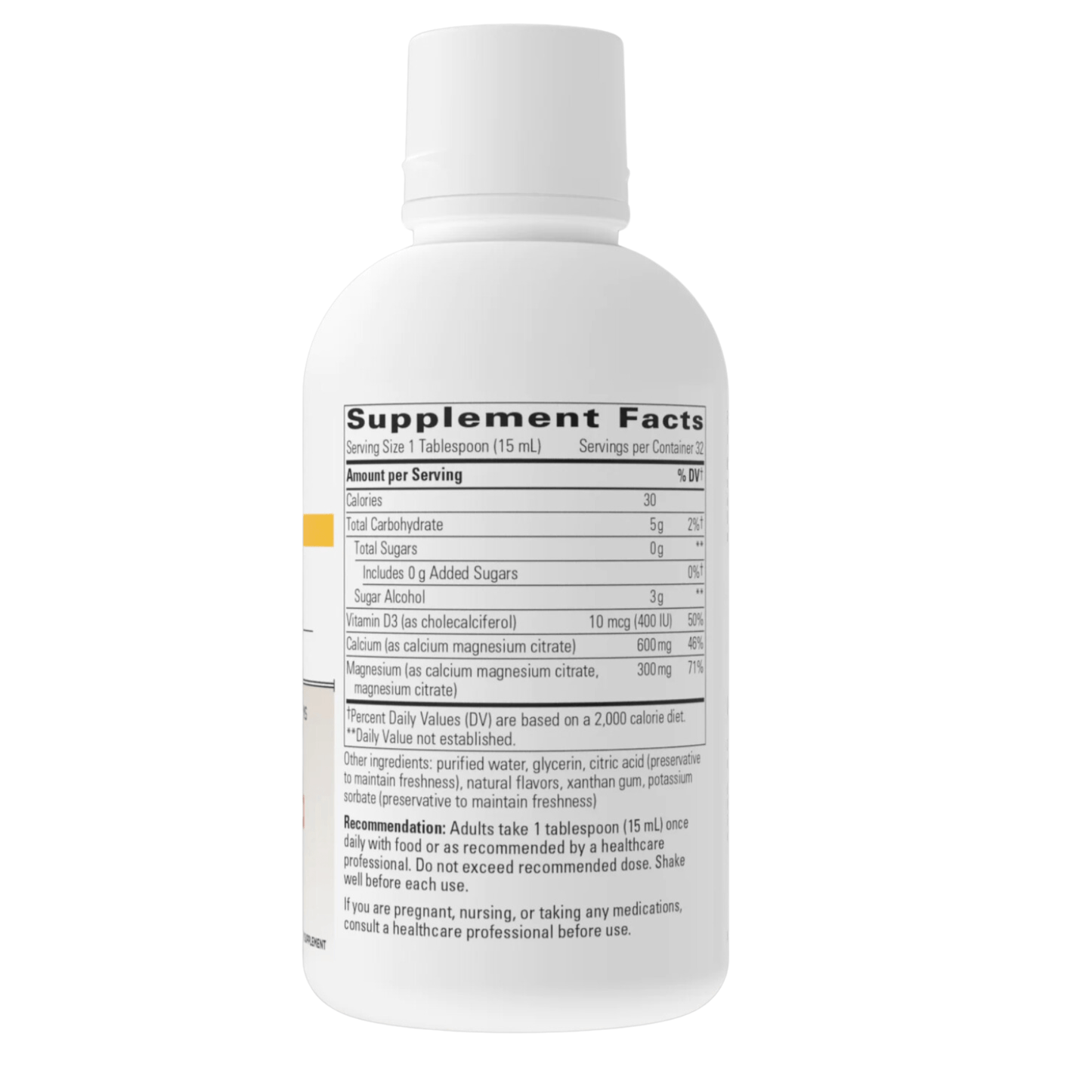 Integrative Therapeutics Liquid Calcium Magnesium Liquid 2:1 Ratio 2