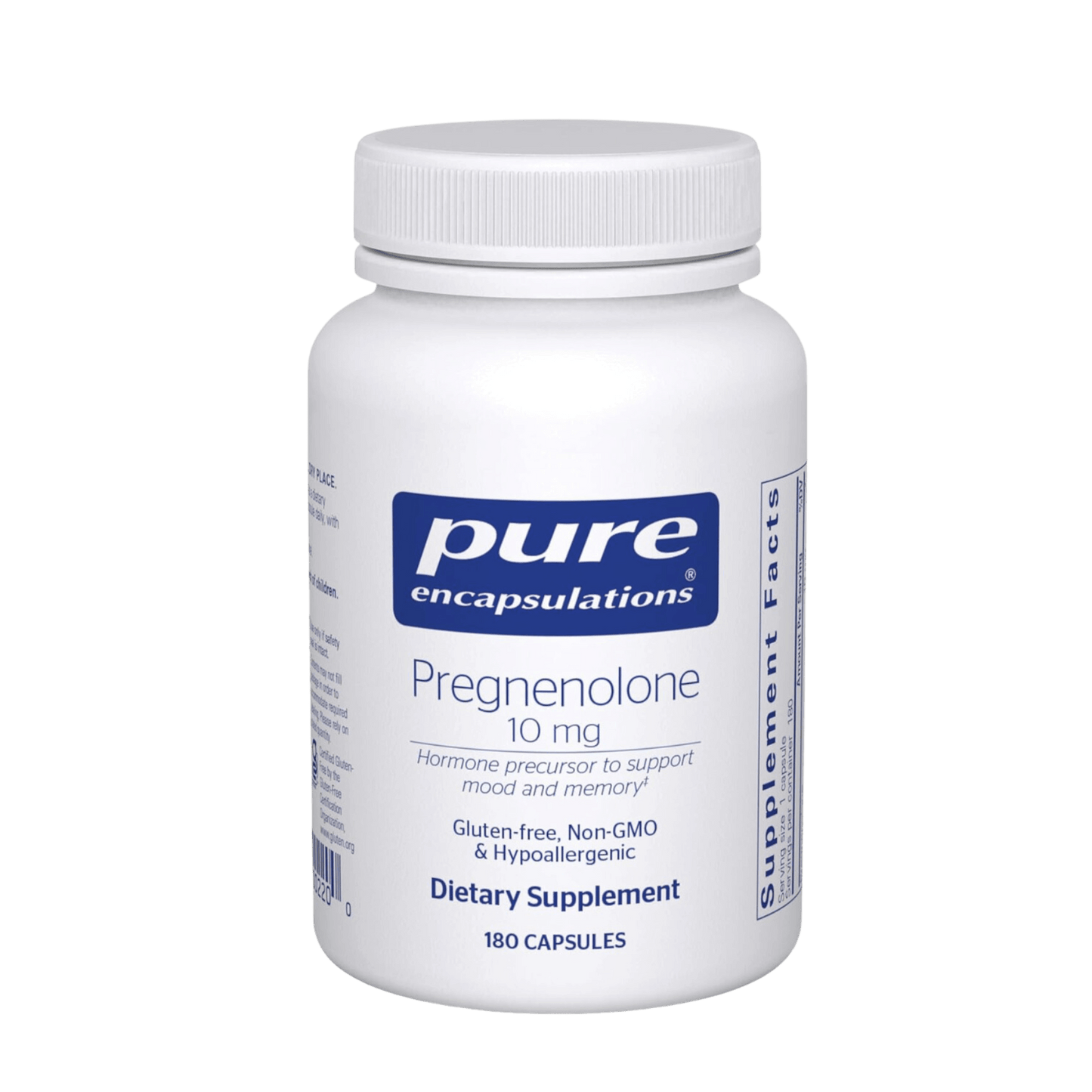 Pure Encapsulations Pregnenolone 10mg Capsules