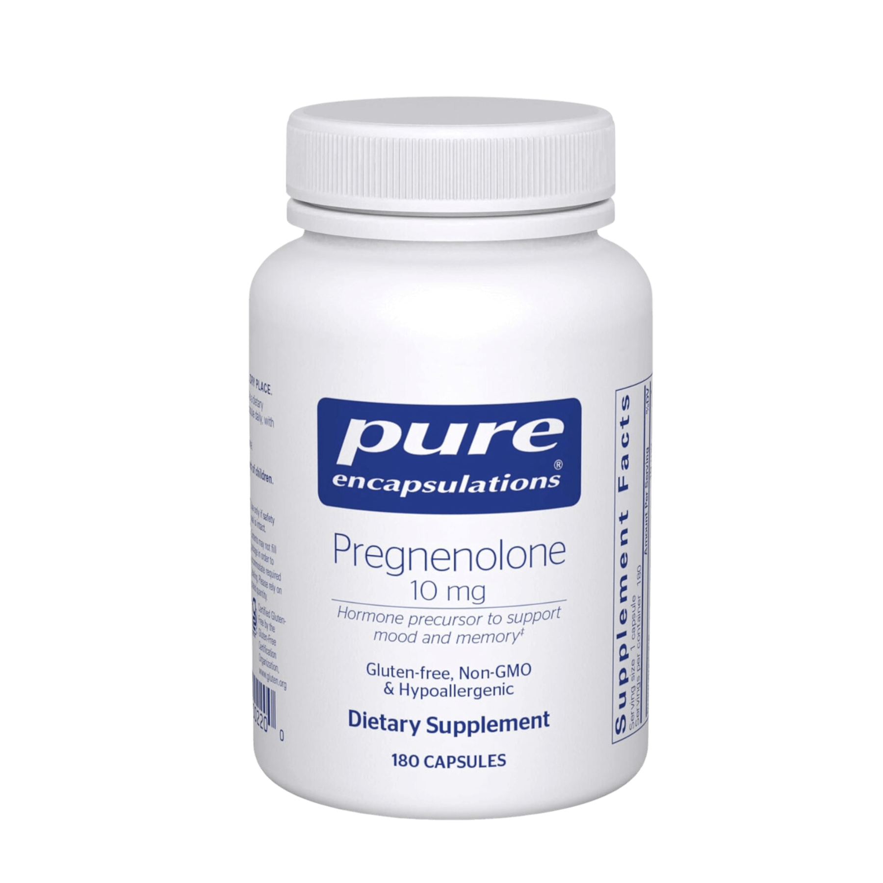 Pure Encapsulations Pregnenolone 10mg Capsules
