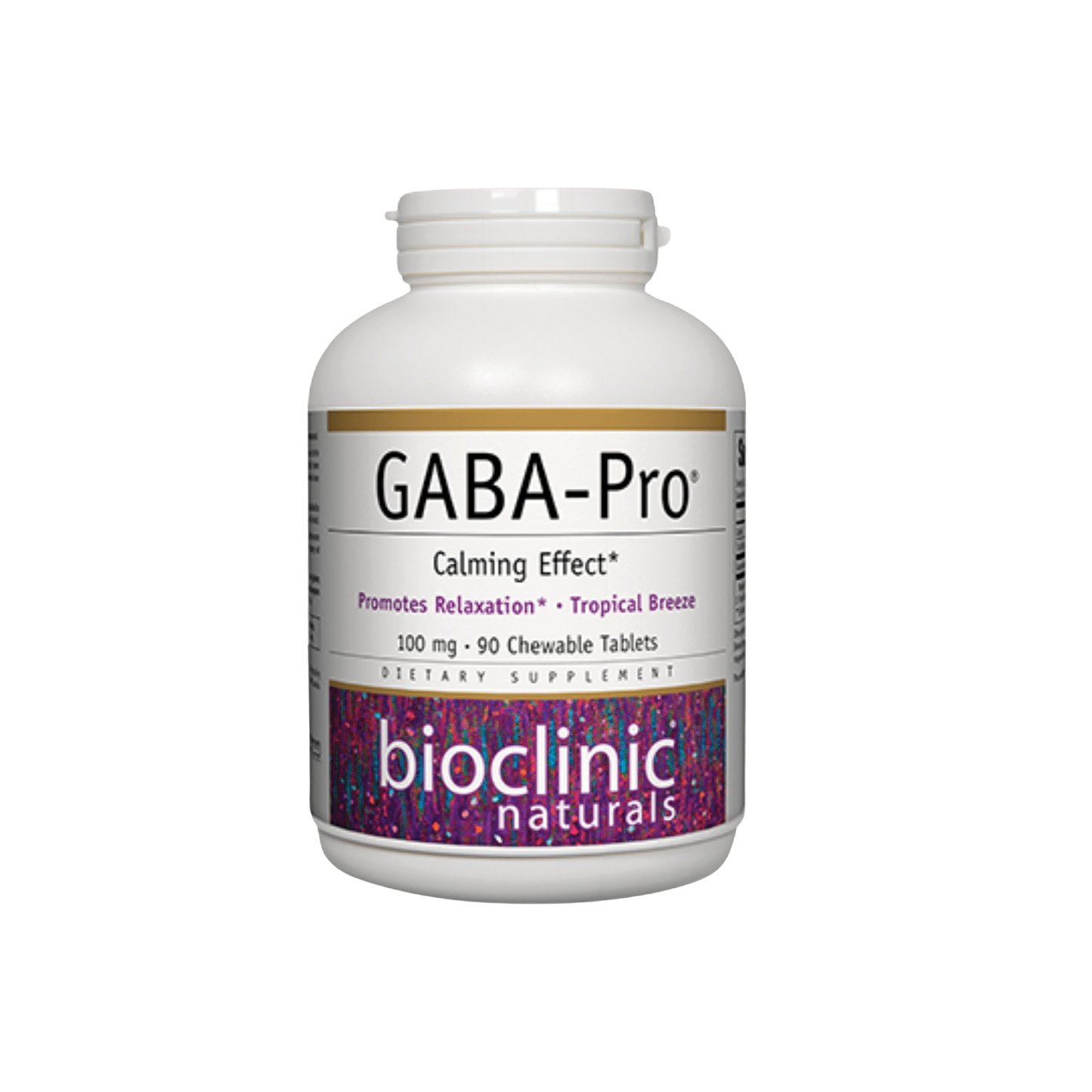 Bioclinic Naturals GABA-Pro Chewable Tablets 1
