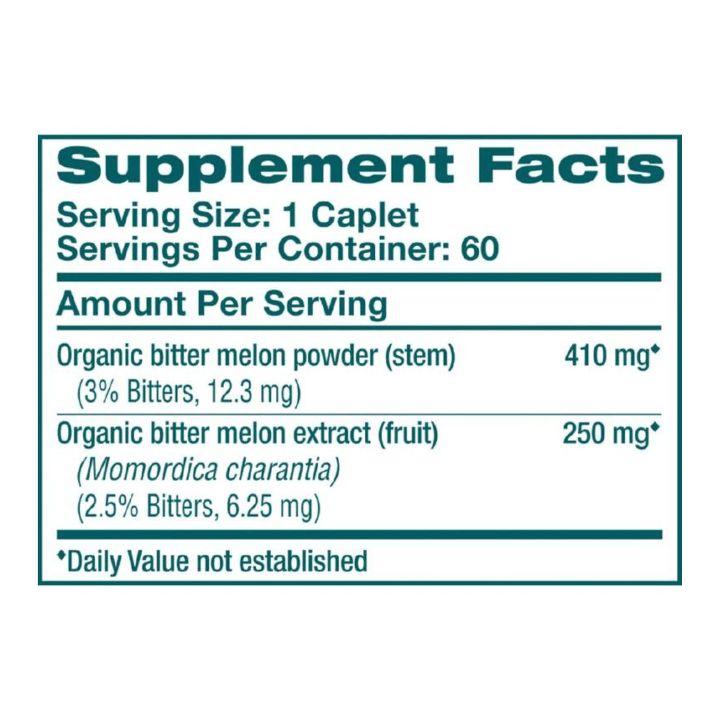 Himalaya Organic Bitter Melon Caplets 2