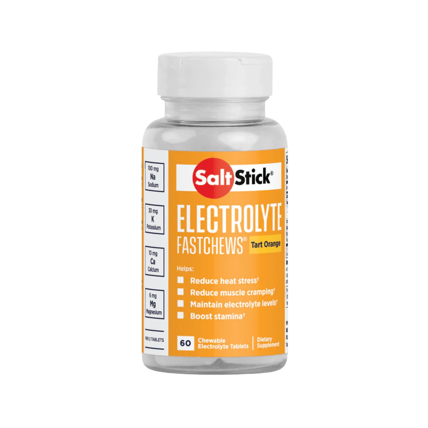 SaltStick Electrolyte FastChews Tart Orange 1