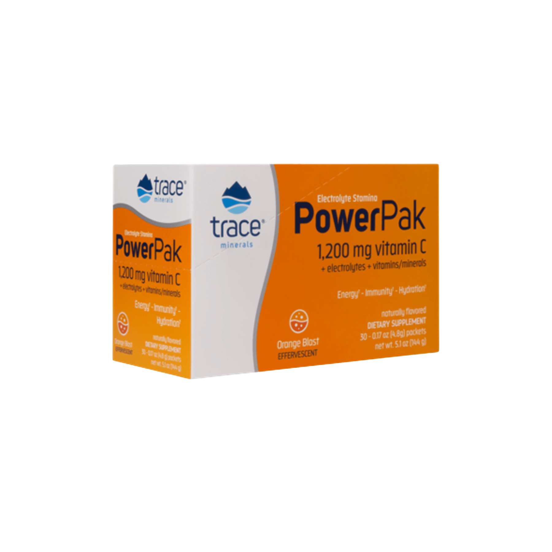 Trace Minerals PowerPak Orange Blast 1