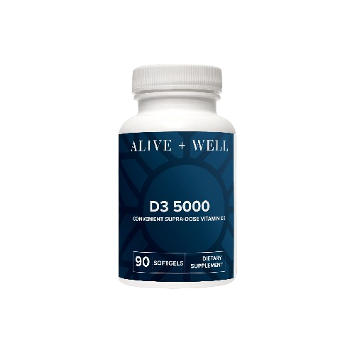 Alive and Well Essential Vitamin D3 5000 Gelcaps 1