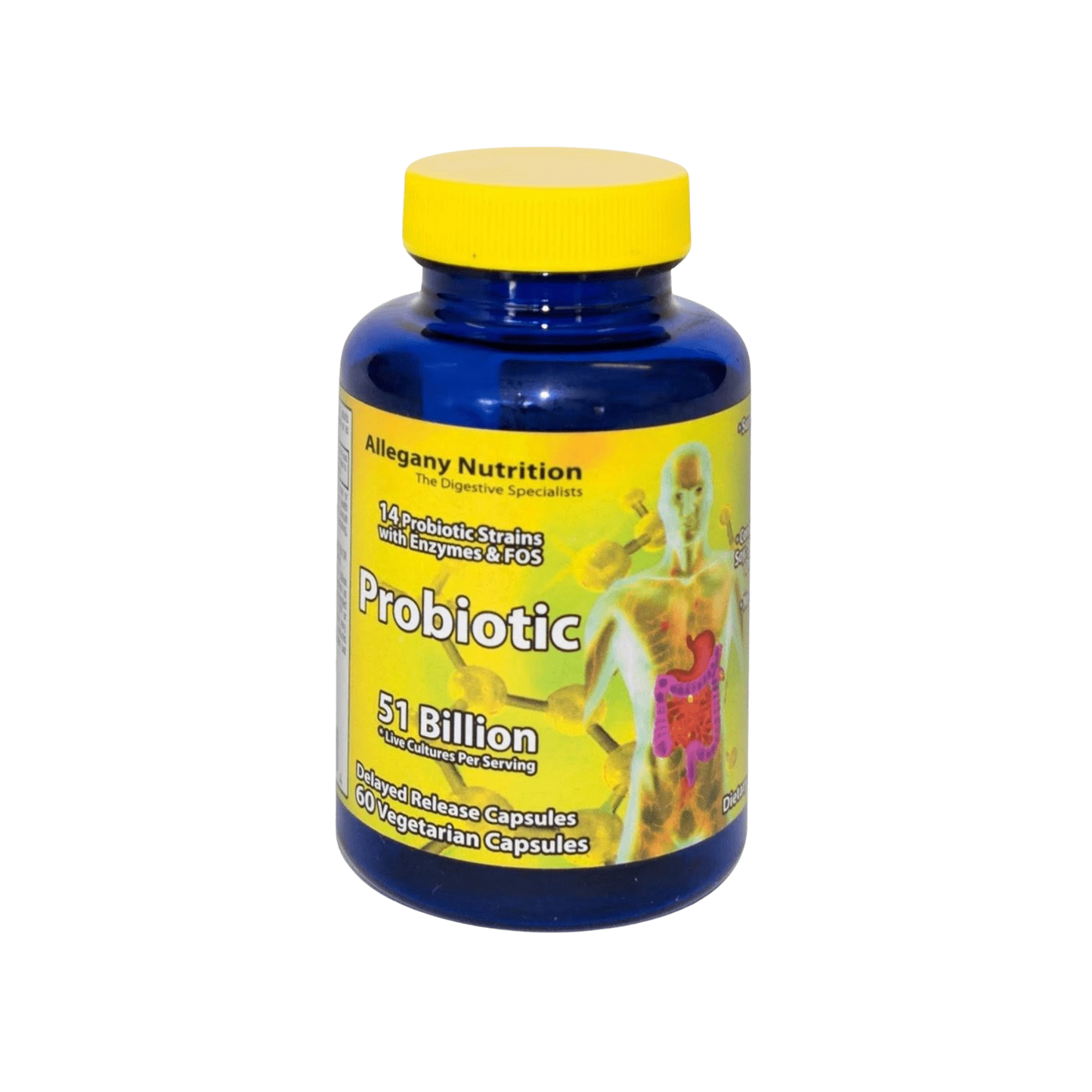 Allegany Nutrition Probiotic 51 billion Capsules 1