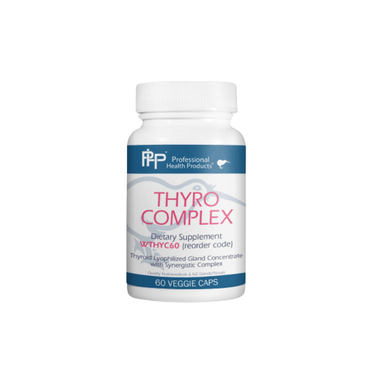 Professional Health Products Thyro Complex with Thyroid Glandular Capsules 1