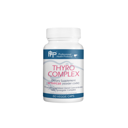 Professional Health Products Thyro Complex with Thyroid Glandular Capsules