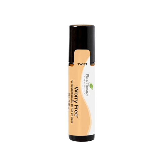 Plant Therapy Worry Free Essential Oil Blend Pre-Diluted Roll-On 1