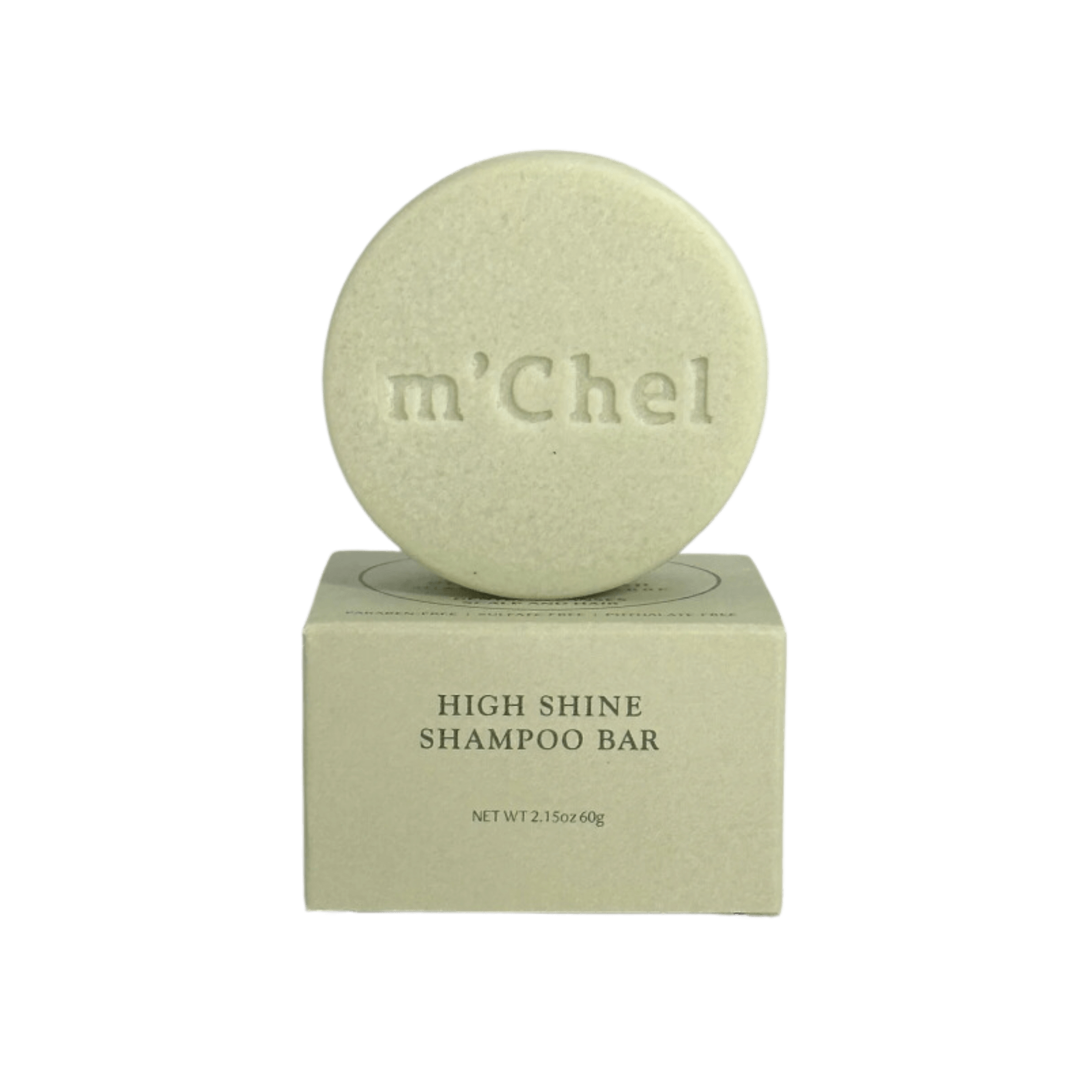 m'Chel Haircare High Shine Shampoo Bar
