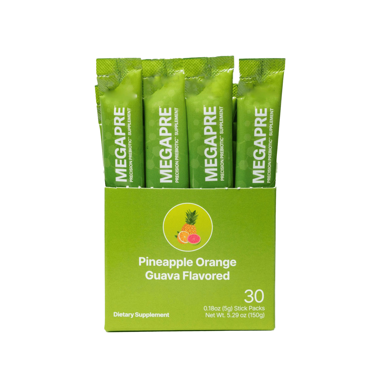 Microbiome Labs MegaPre Precision Prebiotic Stick Packs