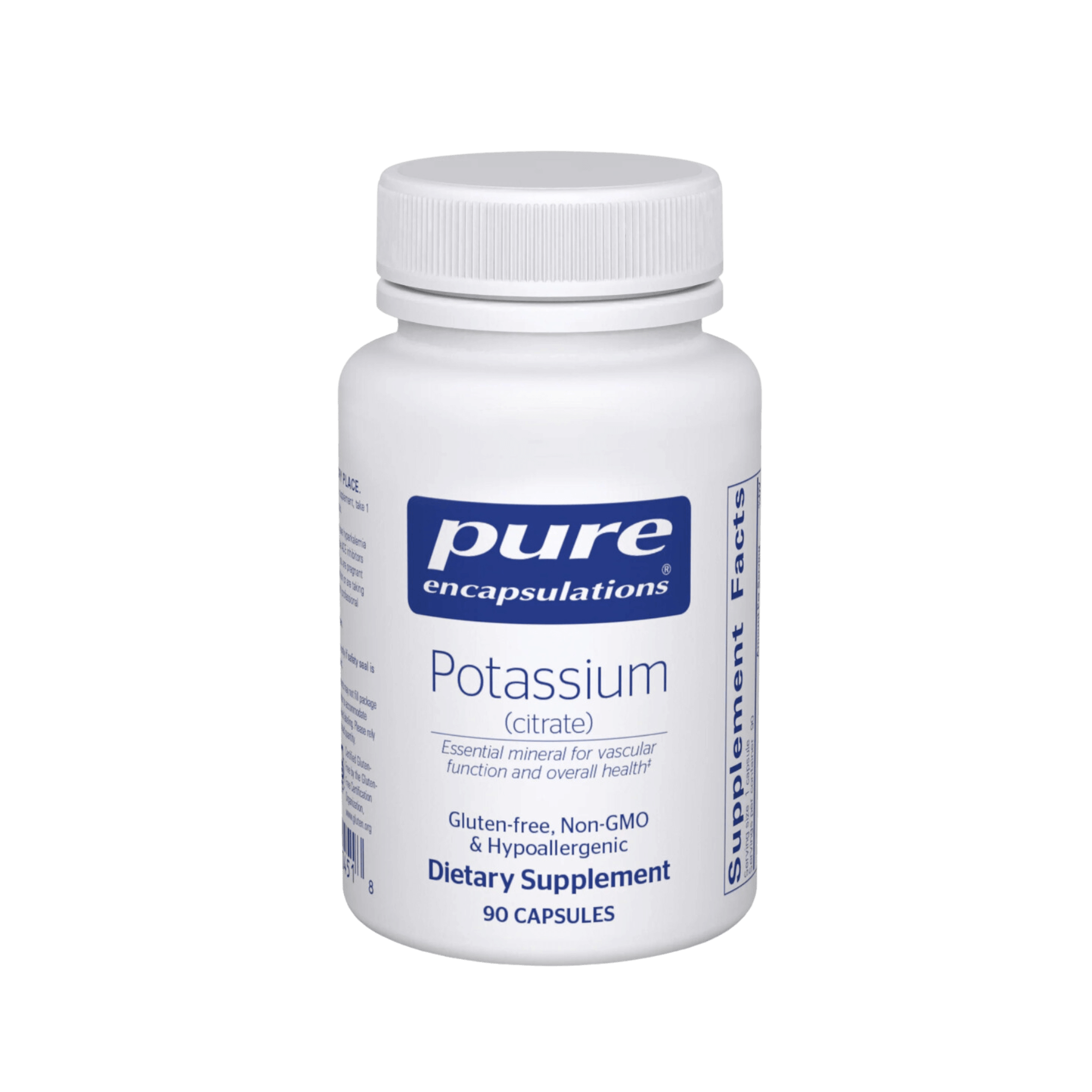 Pure Encapsulations Potassium Citrate Capsules