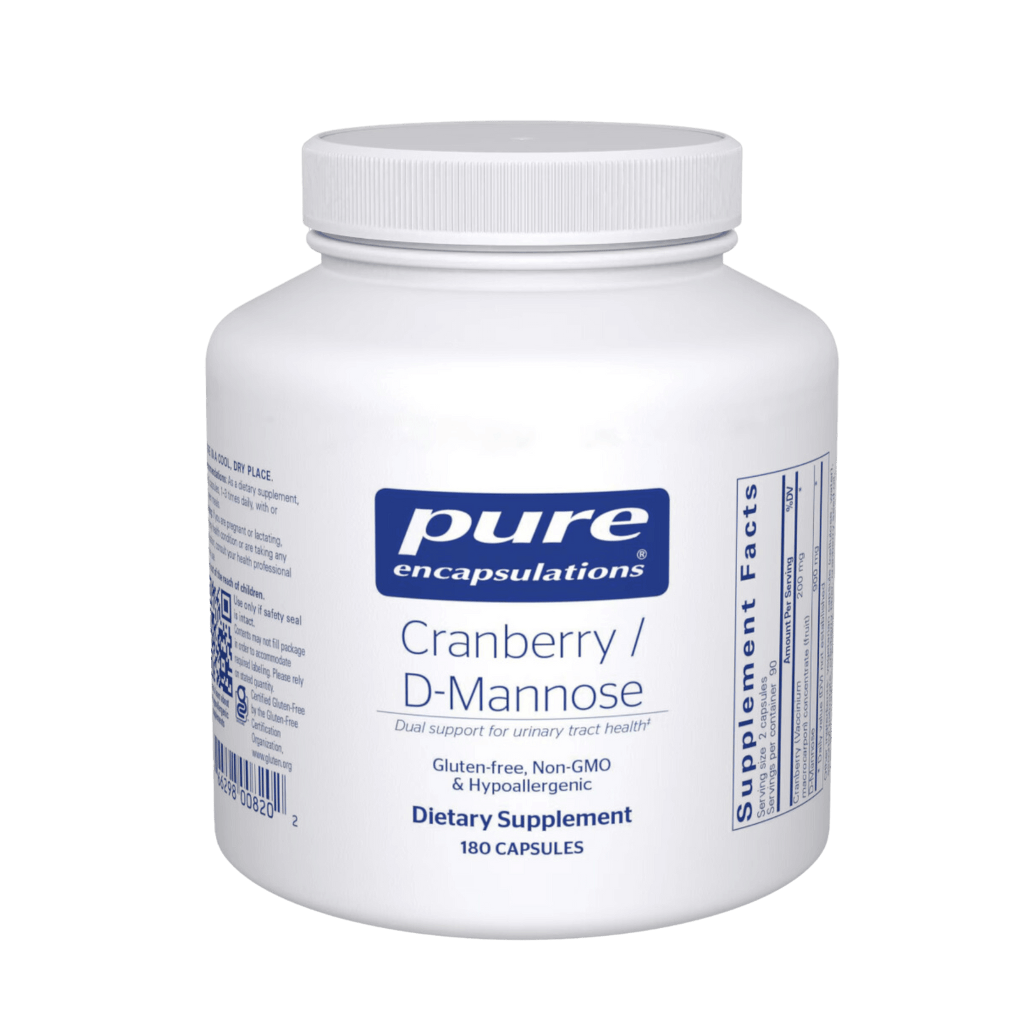 Pure Encapsulations Cranberry/D-Mannose Capsules 9