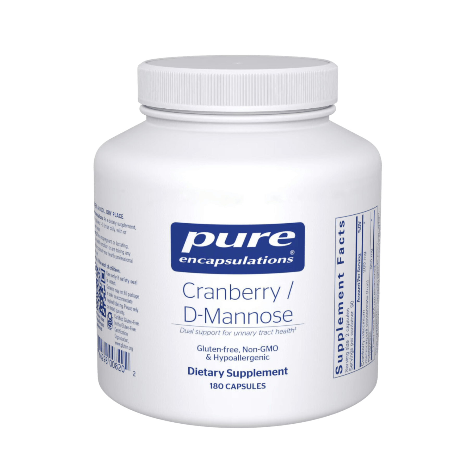 Pure Encapsulations Cranberry/D-Mannose Capsules 9
