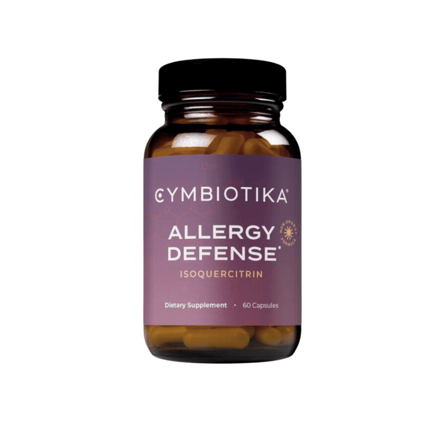 Image of cymbiotika allergy defense glass bottle