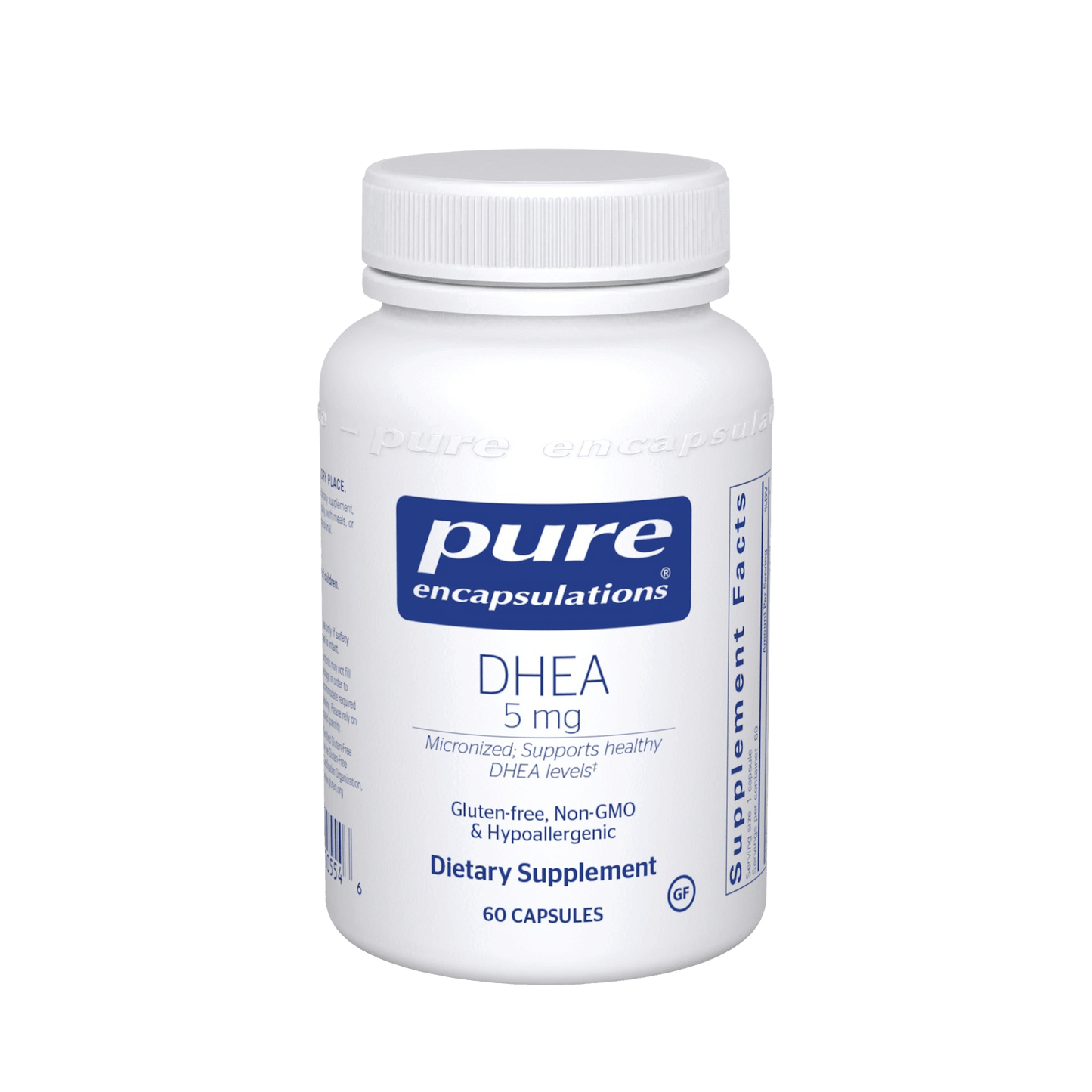 Pure Encapsulations Dhea 5mg Capsules 1