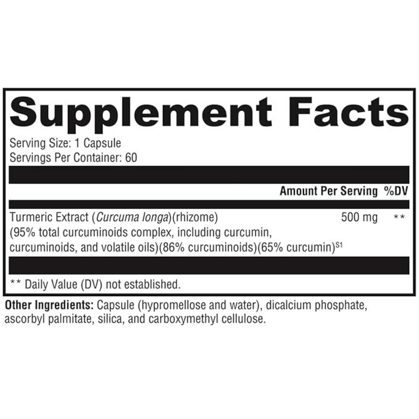 Alive and Well Curcumin Complex Capsules 2