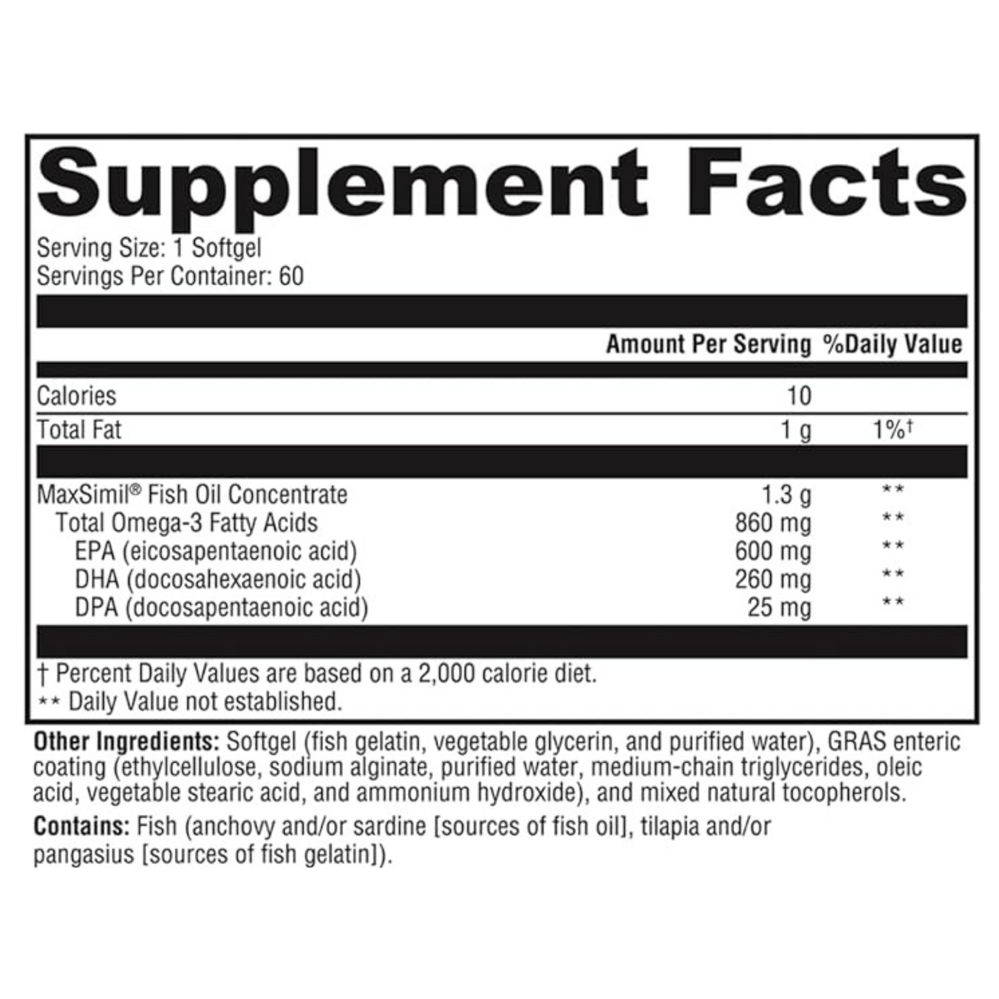 Alive and Well Daily Omega 1300 EC Softgels 2