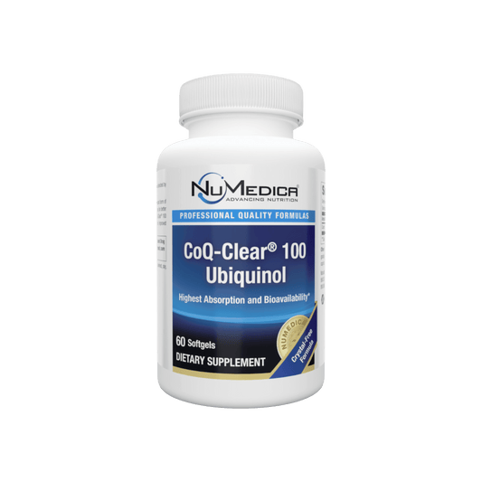 NuMedica CoQ-Clear 100 Ubiquinol Softgels 1