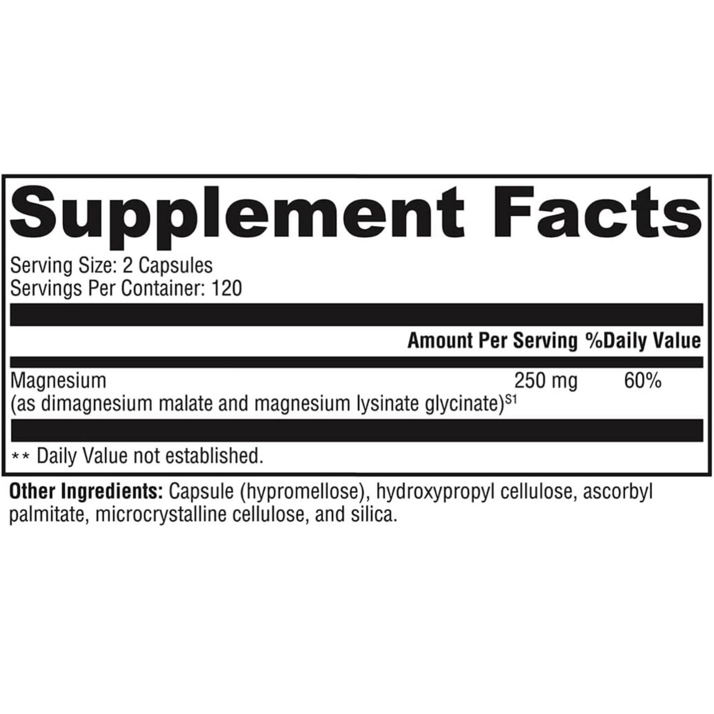 Alive and Well Optimag Complex Capsules 2