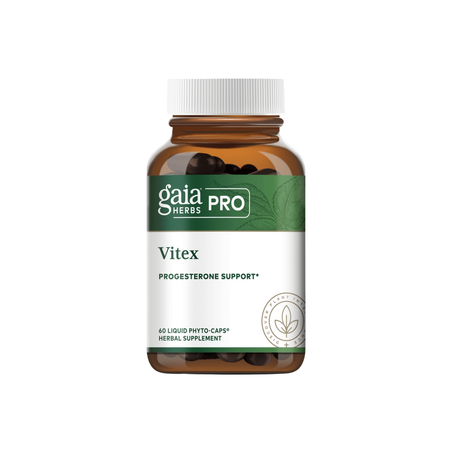 Gaia Herbs Pro Vitex Progesterone Support Capsules 1