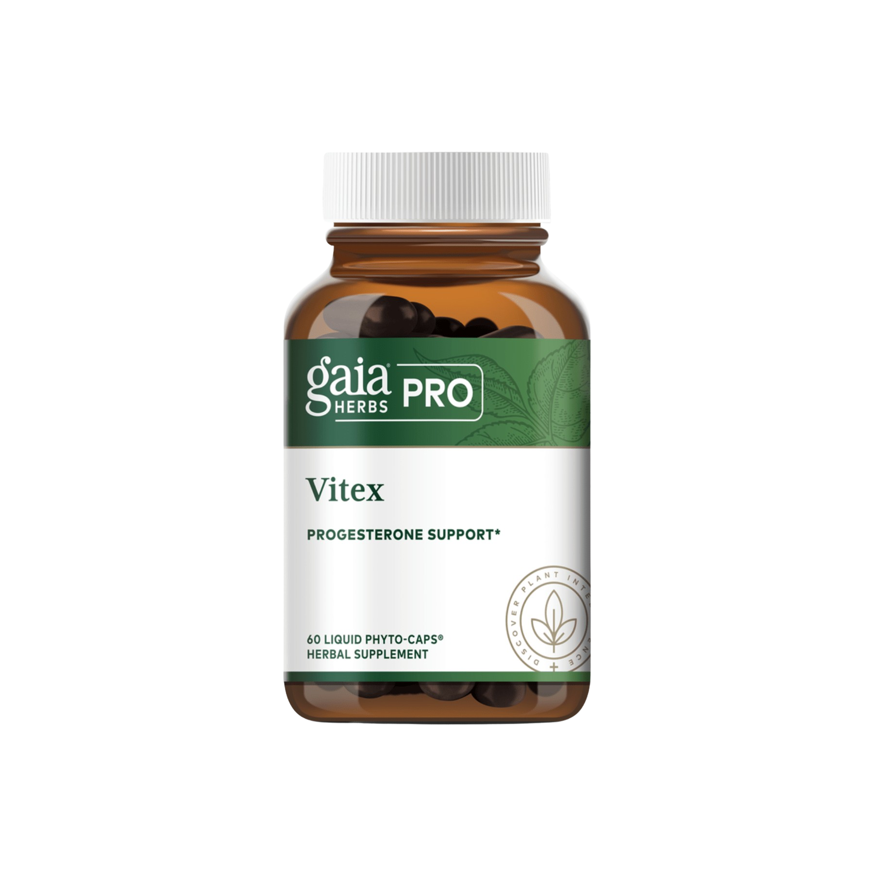 Gaia Herbs Pro Vitex Progesterone Support Capsules 1